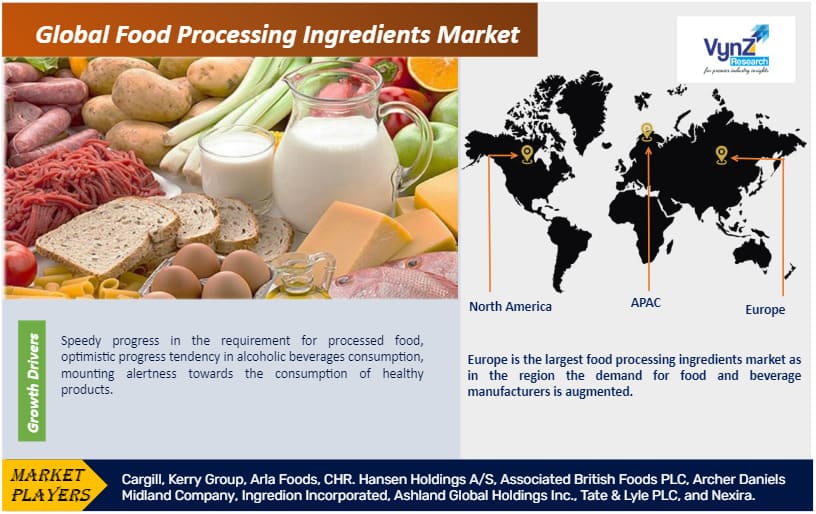 Food Processing Ingredients Market, Industry Analysis Report 2030